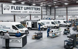 Rideshare and livery fleet upfitters